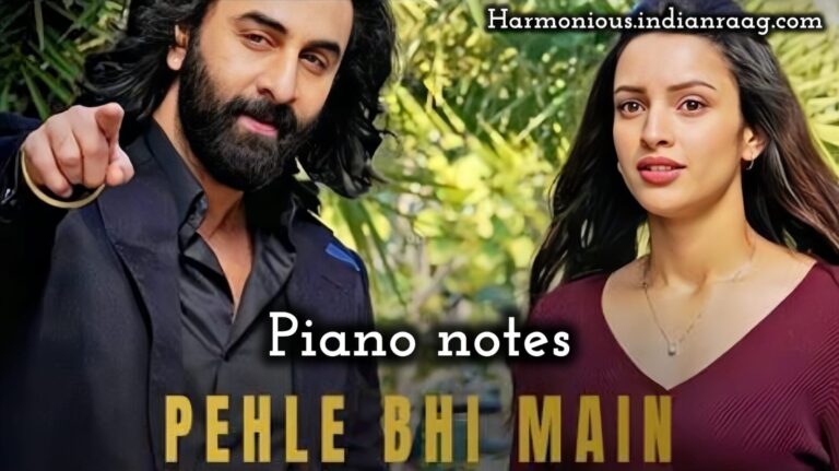 pehle bhi main piano notes